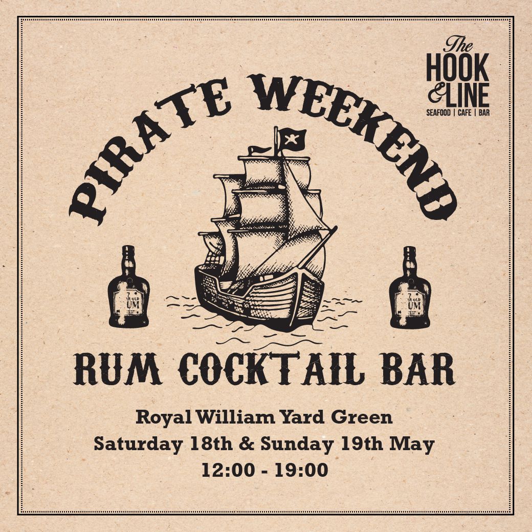 Hook and Line Plymouth Pirate Weekend Poster